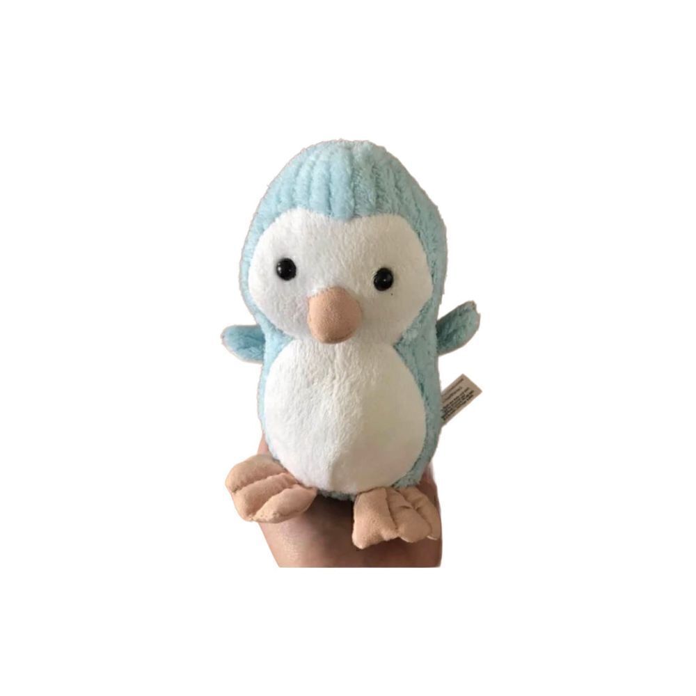 Babies “R” Us, plush blue, penguin rattle, chime, soft baby toy, lovey, stuffed